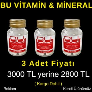 Bu Multi Vitamin - (3'lü paket)