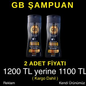 GB Saç Bakım Şampuanı (2'li paket)